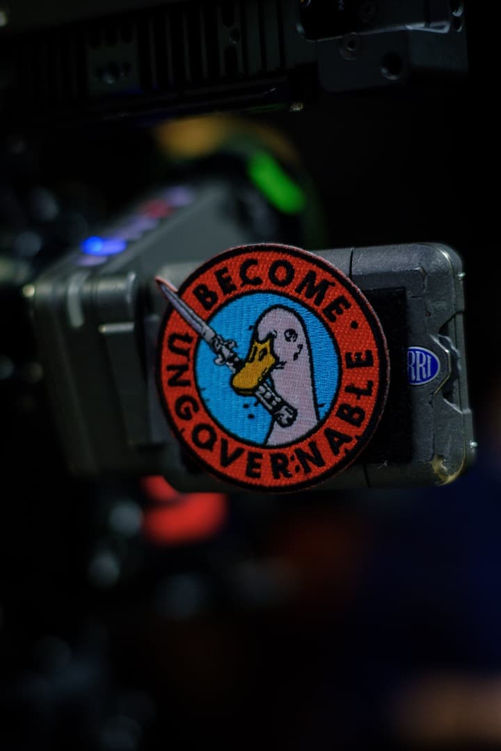 Behind the scenes photo 74 from Clone Cops production showing camera path used during filming of clone cops